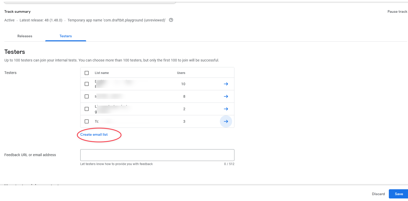 Create Email List